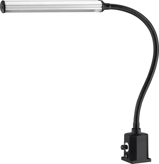Lampa stanowiskowa LED, kolor aluminiowo- czarny